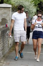 MARGOT ROBBIE Out and About in London