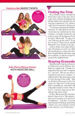 MARIA MENOUNOS in Fitnessrx Magazine, June 2014 Issue