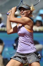 MARIA SHARAPOVA at Mutua Open in Madrid