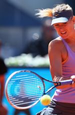 MARIA SHARAPOVA at Mutua Open in Madrid