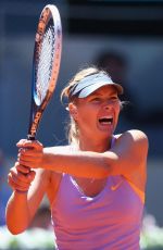 MARIA SHARAPOVA at Mutua Open in Madrid
