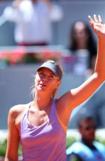 MARIA SHARAPOVA at Mutua Open in Madrid