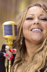 MARIAH CAREY Performs on Today Show