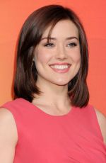 MEGAN BOONE at NBC Upfront Presentation in New York 