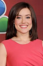 MEGAN BOONE at NBC Upfront Presentation in New York 