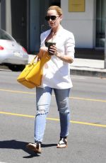 MENA SUVARI Out and About in West Hollywood 1505