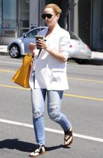 MENA SUVARI Out and About in West Hollywood 1505