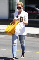 MENA SUVARI Out and About in West Hollywood 1505