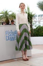 MIA WASIKOWSKA at Maps to the Stars Photocall at Canne Film Festival