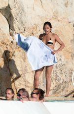 MICHELLE RODRIGUEZ in Bikini at a Poll at Hotel Du cap-eden-roc
