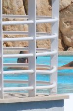 MICHELLE RODRIGUEZ in Bikini at Pool in Eden Roc Resort in Cannes