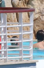 MICHELLE RODRIGUEZ in Bikini at Pool in Eden Roc Resort in Cannes