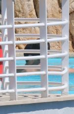 MICHELLE RODRIGUEZ in Bikini at Pool in Eden Roc Resort in Cannes