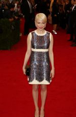 MICHELLE WILLIAMS at MET Gala 2014 in New York