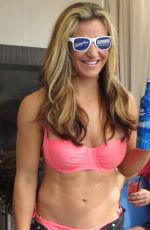 MIESHA TATE in Bikini Top at Pool Party in Las Vegas