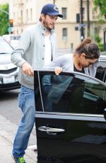 MILA KUNIS and Ashton Kutcher Out and About in Los Feliz