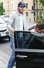 MILA KUNIS and Ashton Kutcher Out and About in Los Feliz