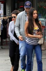 MILA KUNIS and Ashton Kutcher Out and About in Los Feliz