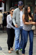 MILA KUNIS and Ashton Kutcher Out and About in Los Feliz