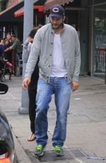 MILA KUNIS and Ashton Kutcher Out and About in Los Feliz