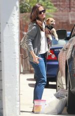 MINKA KELLY Arrives at Go Dog LA Day Care in Los Angeles