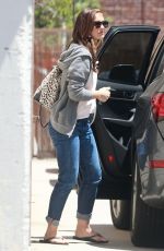 MINKA KELLY Arrives at Go Dog LA Day Care in Los Angeles