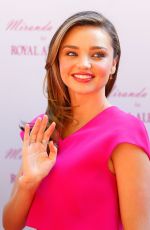 MIRANDA KERR at Royal Albert Pop-up Store in Sydney