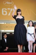 MONICA BELLUCCI at LeMmeraviglie Premiere at Cannes Film Festival
