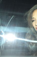 MYLEENE KLASS Leave Chiltern Firehouse Club in London