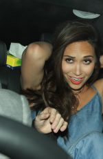 MYLEENE KLASS Leave Chiltern Firehouse Club in London