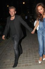 MYLEENE KLASS Leave Chiltern Firehouse Club in London