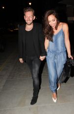 MYLEENE KLASS Leave Chiltern Firehouse Club in London