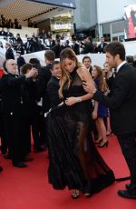 NABILLA BENATTIA at The Homesman Premiere at Cannes Film Festival