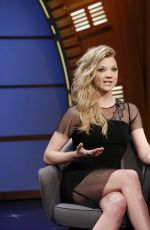 NATALIE DORMER at Late Night Show with Seth Meyers