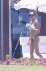 NAYA RIVERA in Bikini at a Pool in Cabo San Lucas