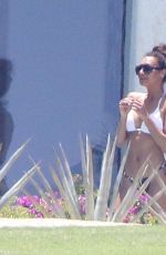 NAYA RIVERA in Bikini at a Pool in Cabo San Lucas