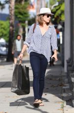 NEVE CAMPBELL Out Shopping in Sherman Oaks