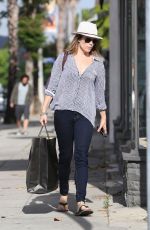 NEVE CAMPBELL Out Shopping in Sherman Oaks