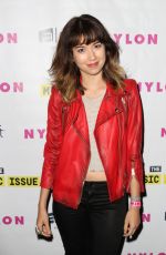 NICHOLE BLOOM at Nylon Magazine Music Issue Party in Los Angeles