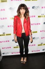 NICHOLE BLOOM at Nylon Magazine Music Issue Party in Los Angeles