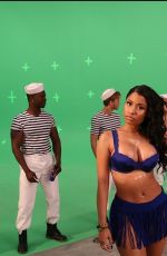 NICKI MINAJ at Myx Fusions Moscato Commercial Photoshoot