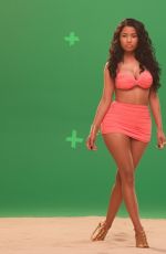 NICKI MINAJ at Myx Fusions Moscato Commercial Photoshoot