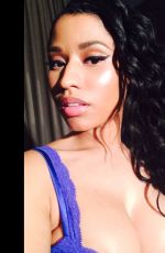 NICKI MINAJ at Myx Fusions Moscato Commercial Photoshoot