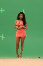 NICKI MINAJ at Myx Fusions Moscato Commercial Photoshoot