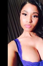 NICKI MINAJ at Myx Fusions Moscato Commercial Photoshoot