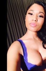 NICKI MINAJ at Myx Fusions Moscato Commercial Photoshoot