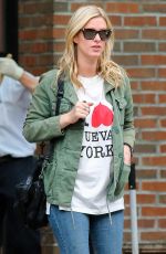 NICKY HILTON in Ripped Jeans Leaves the Bowery Hotel in New York