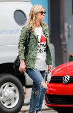 NICKY HILTON in Ripped Jeans Leaves the Bowery Hotel in New York