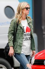 NICKY HILTON in Ripped Jeans Leaves the Bowery Hotel in New York
