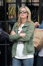 NICKY HILTON in Ripped Jeans Leaves the Bowery Hotel in New York